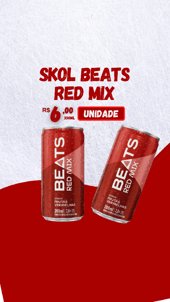 BEATS RED MIX LATA 269ML