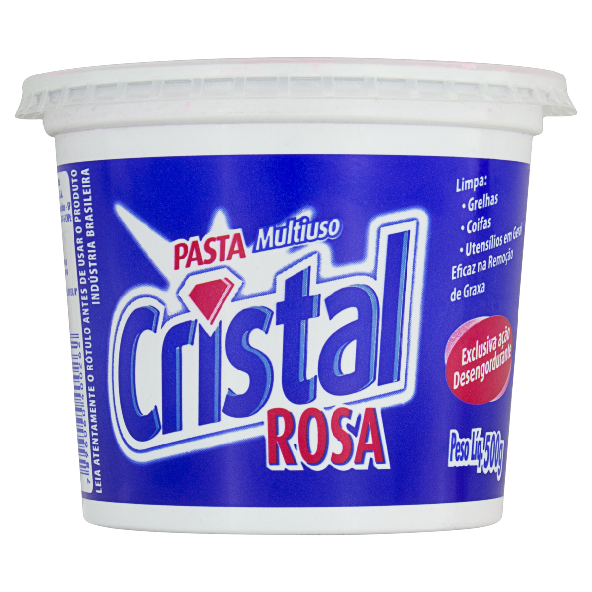 PASTA MULTIUSO CRISTAL ROSA 500G