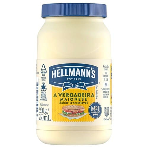 Maionese Tradicional Hellmann's 250g