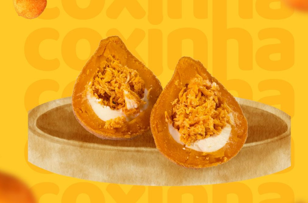 Coxinha de Frango com catupiry