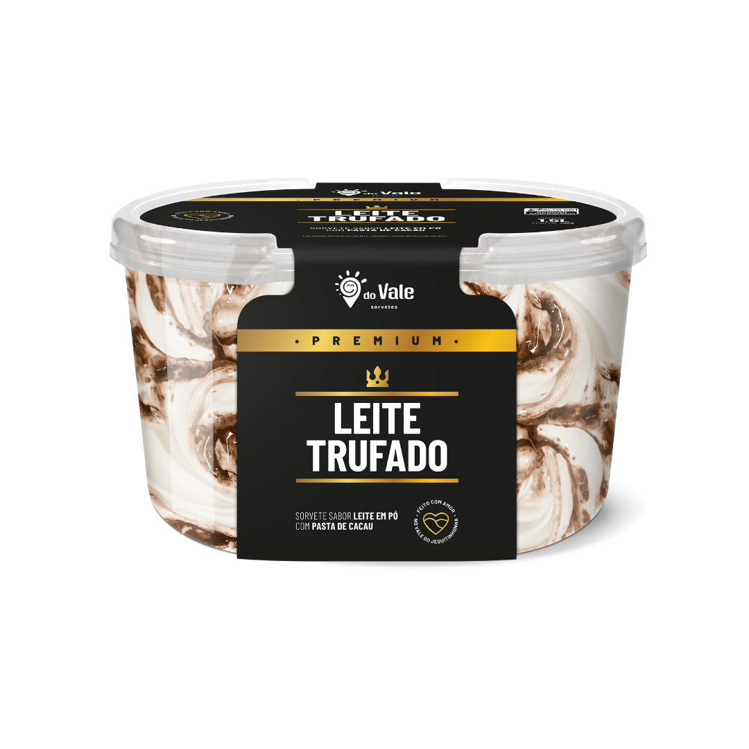 SORVETE 1.5L LEITE TRUFADO  