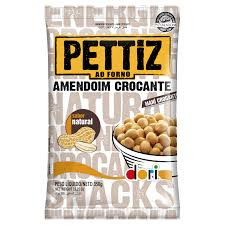 AMENDOIM CROCANTE NATURAL PETTIZ DORI 120G