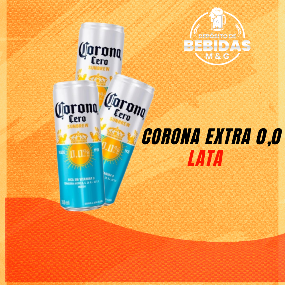 CORONA EXTRA 0,0 LATA 350ML