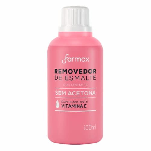 Removedor de Esmalte sem Acetona Farmax 100ml