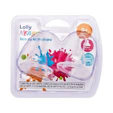 BICO P/ MAMADEIRA LOLLY SILICONE ORTODONTICO C/2UN