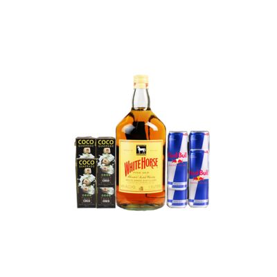 COMBO CAVALO BRANCO C/RED BULL 