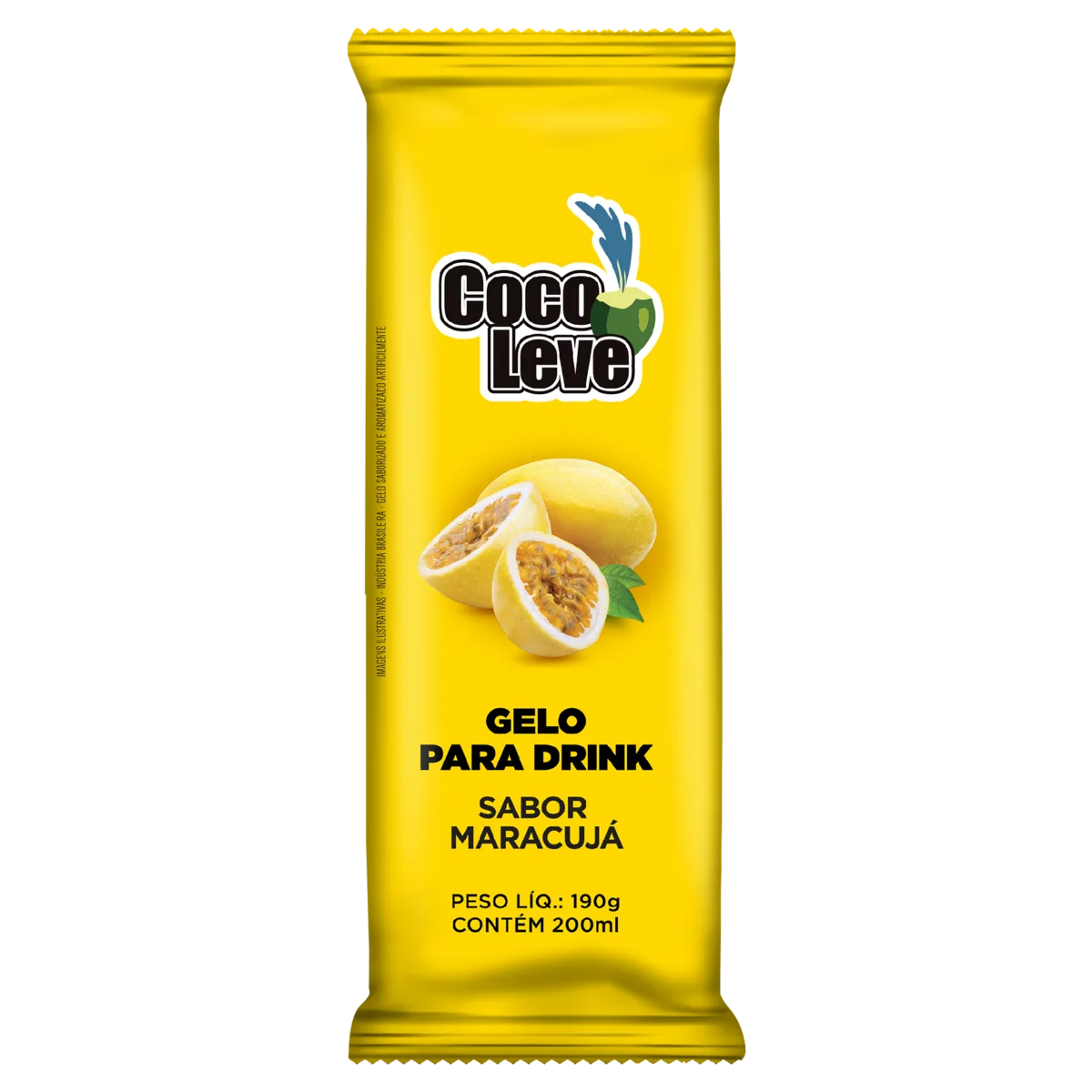 Gelo de Maracujá - Coco Leve 190g