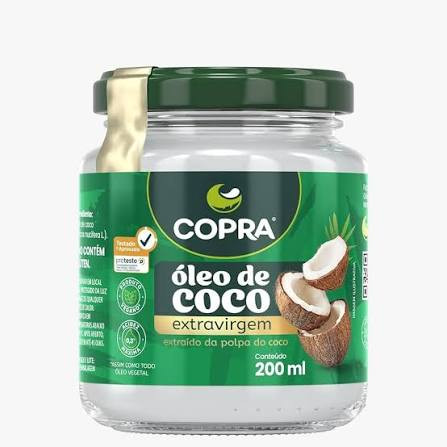 Oleo Coco Copra Extra Virgem Vd 200ml