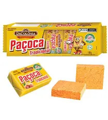 Pacoca Retangular Tradicional (DaColonia) 18g