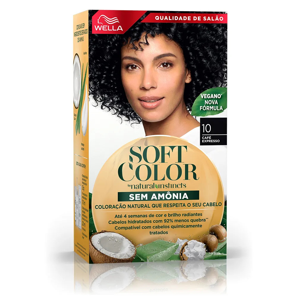 COLORAÇÃO TINTURA SOLFT COLOR 10 CAFÉ EXPRESSO