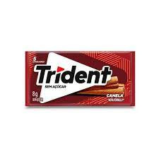 CHICLETE  TRIDENT CANELA 8G