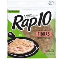RAP 10 INTEGRAL 297GR PÃO TIPO TORTILHA