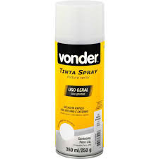 Tinta Spray Branco Brilho 350ml/250g - Kala