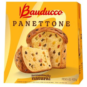 PANETTONE TRADICIONAL BAUDUCCO 400G