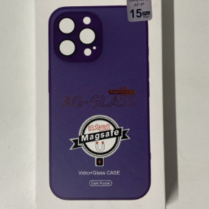 CAPA INDUCAO DARK PURPLE IPHONE 15 PRO MAX PCSLIM CASE