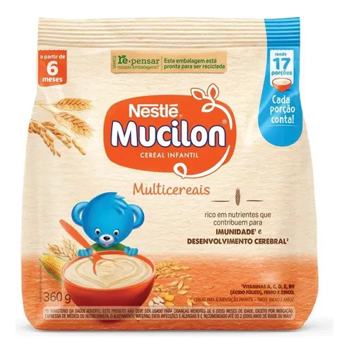 Mucilon Multicereais 360g