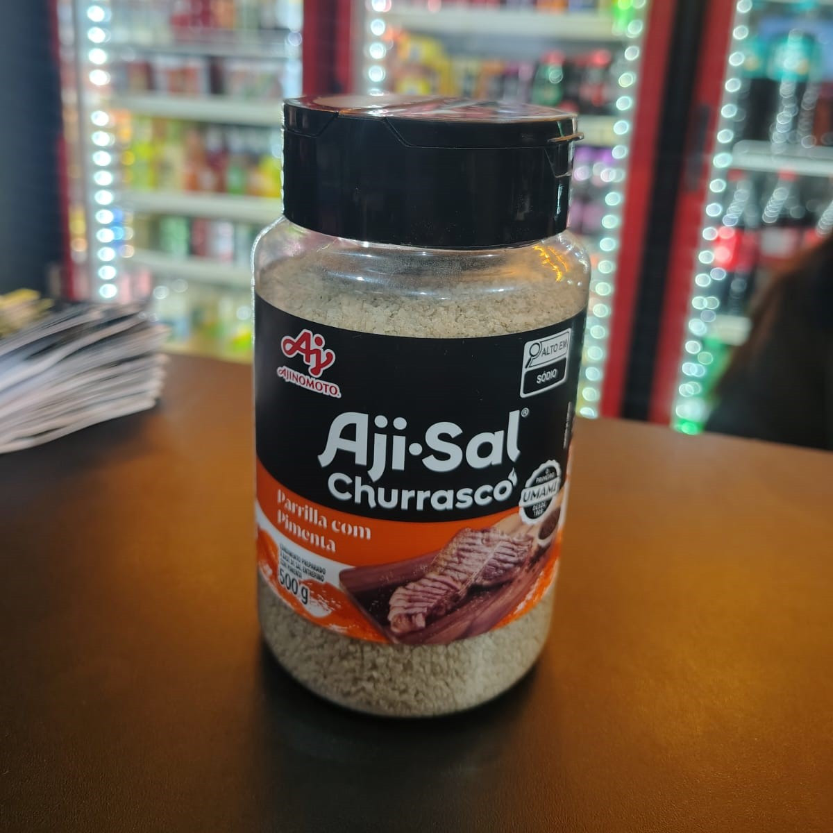 SAL CHURRASCO PARRILLA PIMENTA 500G AJI