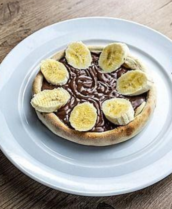 Esfiha Nutella com banana 