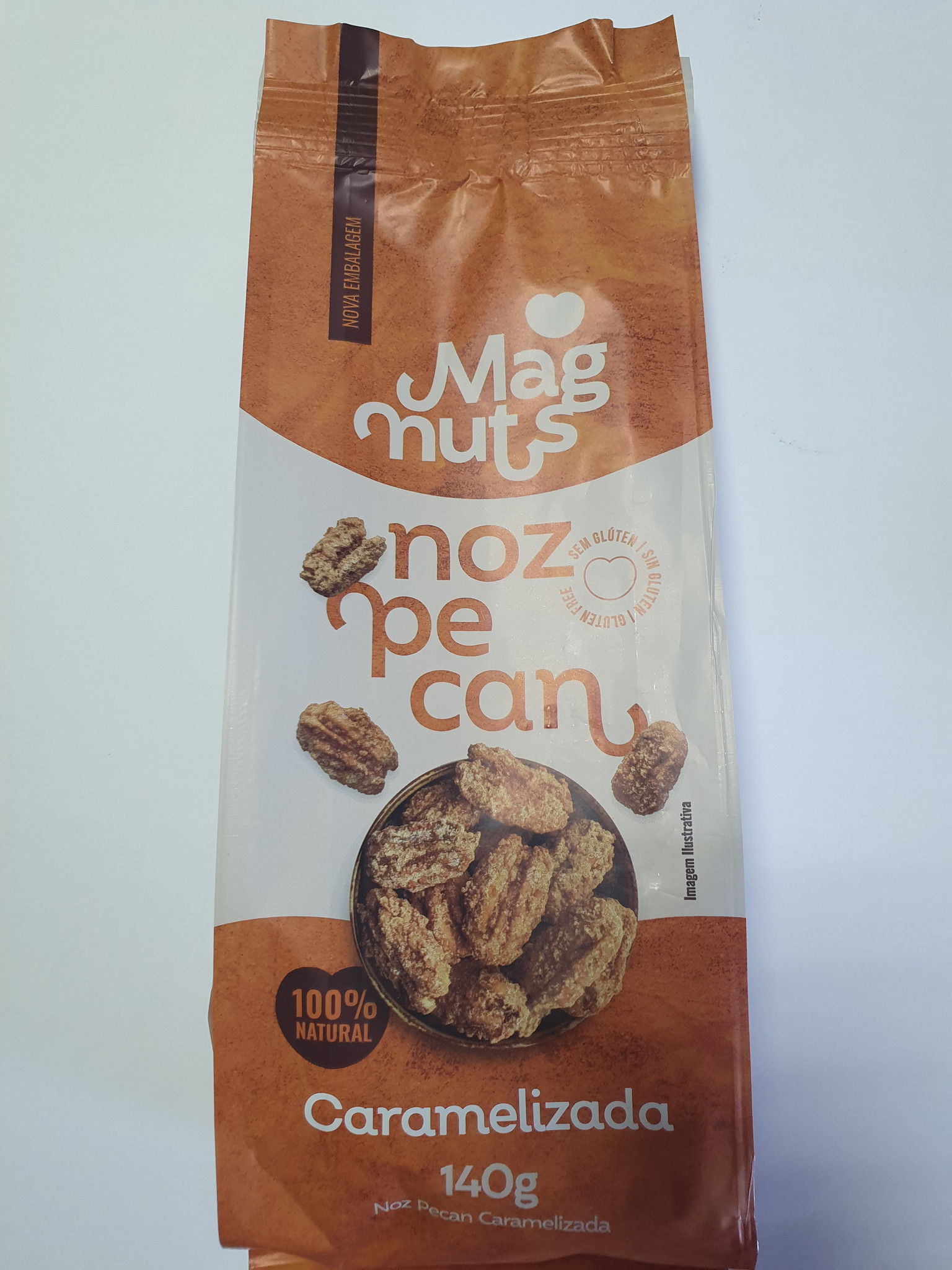 Noz pecan Mag Nuts caramelizada 140g