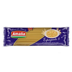 Macarrao Santa Amalia Semola 500g Espaguete 8