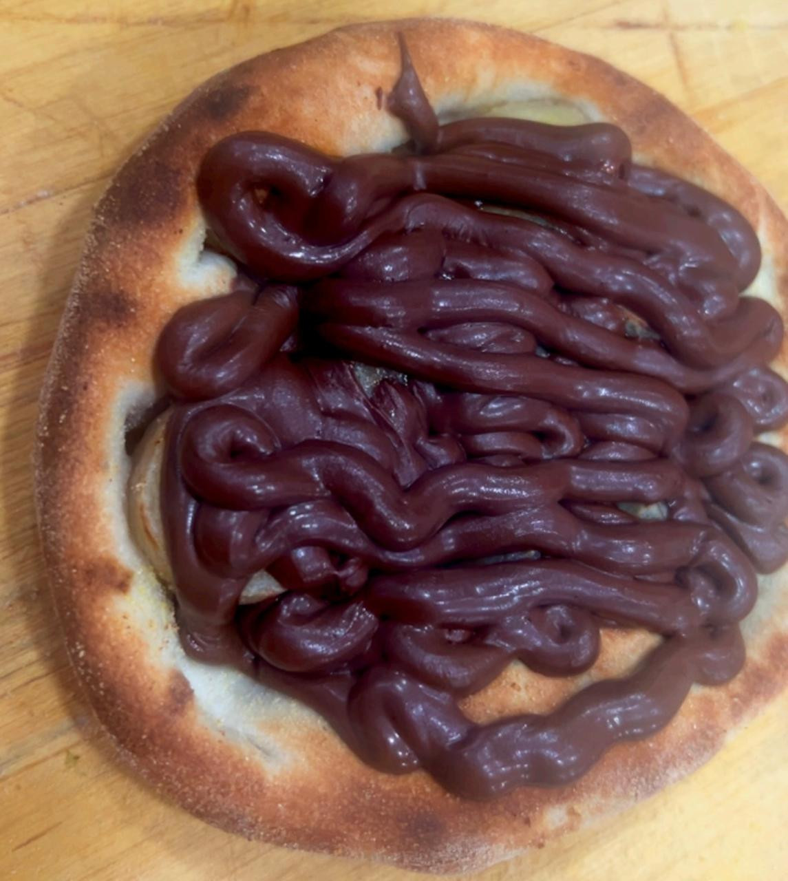 ESFIHA DE NUTELLA C/ BANANA