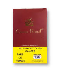 CHARUTO CACAU BRASIL VERMELHO CAIXA