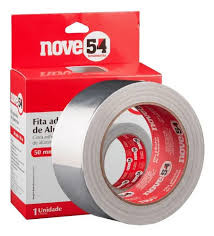 Fita Adesiva de Alumínio 50mmx30mt - Nove54