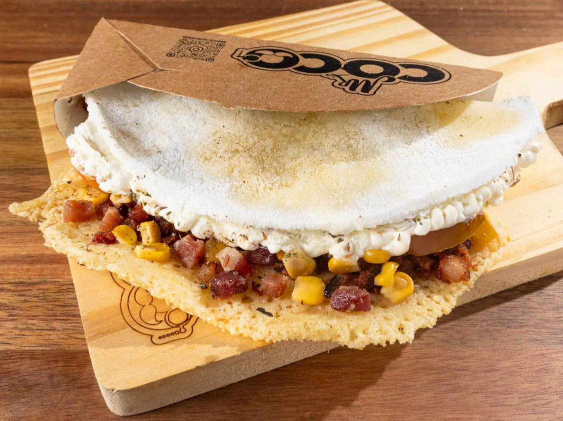Beiju Corn e Bacon 