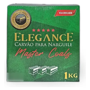 CARVÃO DE COCO ELEGANCE 1KG