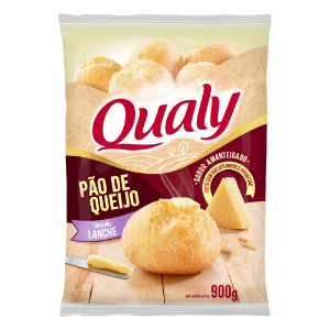 PÃO DE QUEIJO QUALY AMANTEIGADO LANCHE 900G