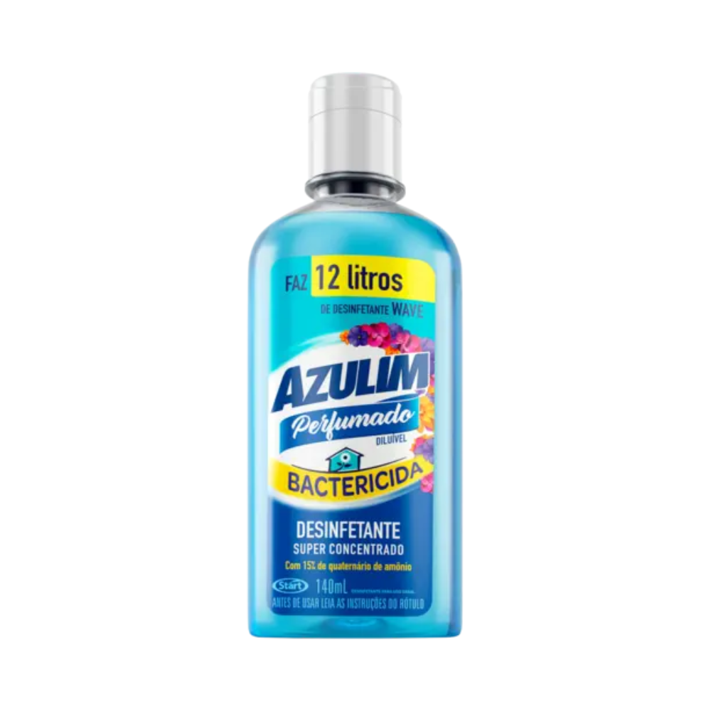DESINFETANTE AZULIM DILUIVEL 140ML WAVE