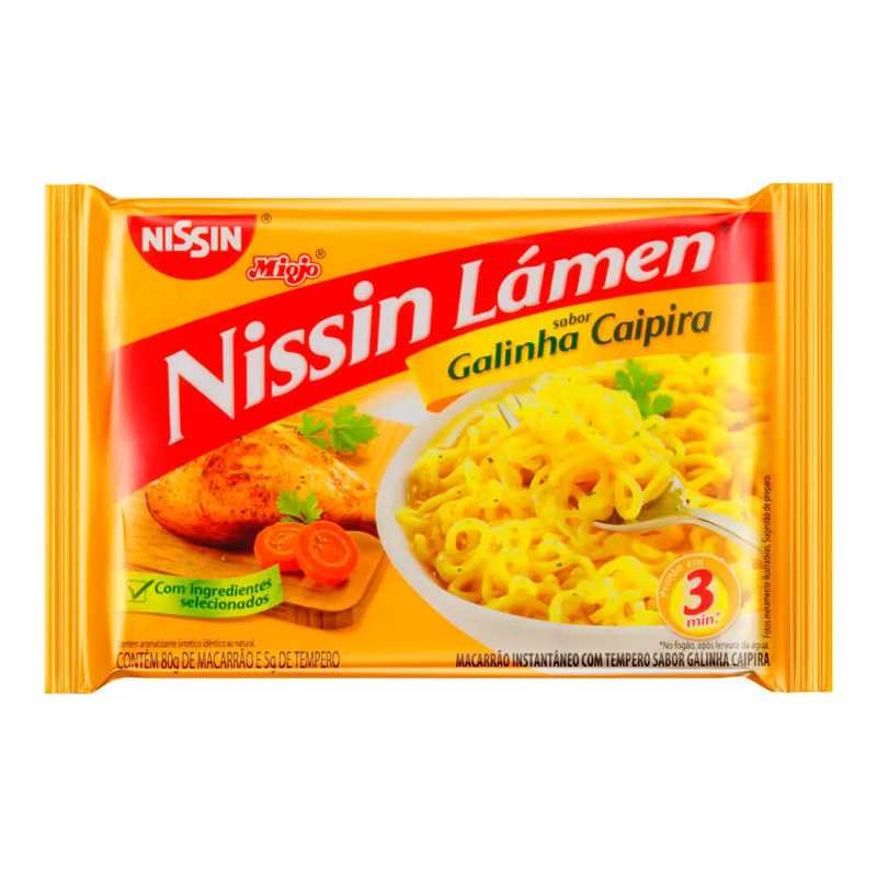 1470 - Nissin Lamen Sabor Galinha 80g
