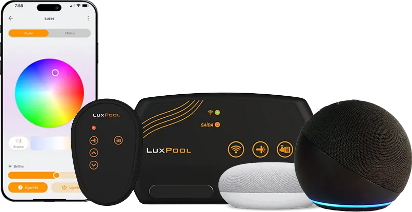 QUADRO LUXPOOL - SMARTLUX PLUS (LED+WIFI+1AUX+TIMER)