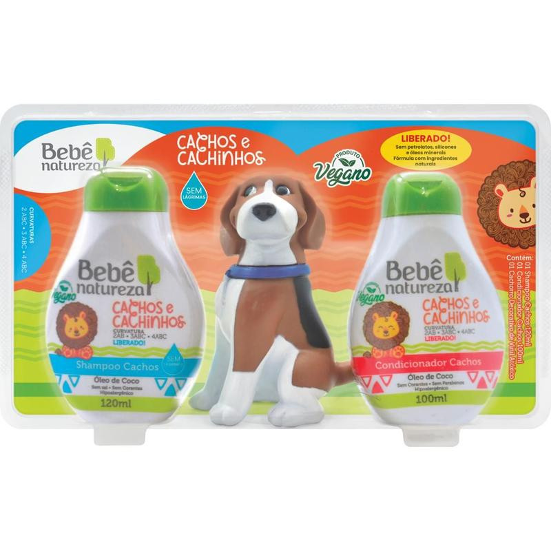 Kit Presente Bebê Natureza - Cachorro 