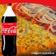COMBO 1/2 MUSSARELA 1/2 CALABRESA + COCA COLA 2L