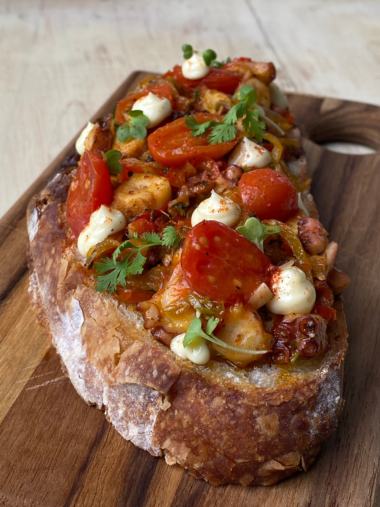 TOSTADA DE POLVO