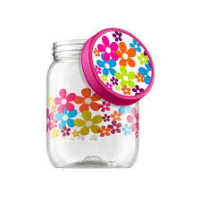 POTE MULTIUSO MANTIMENTOS PET  1,7L MARGARIDAS