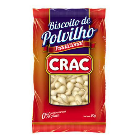Biscoito Crac Polvilho Salg 80g