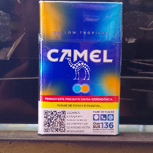 CIGARRO CAMEL YELLOW TROPICAL (BANANA)