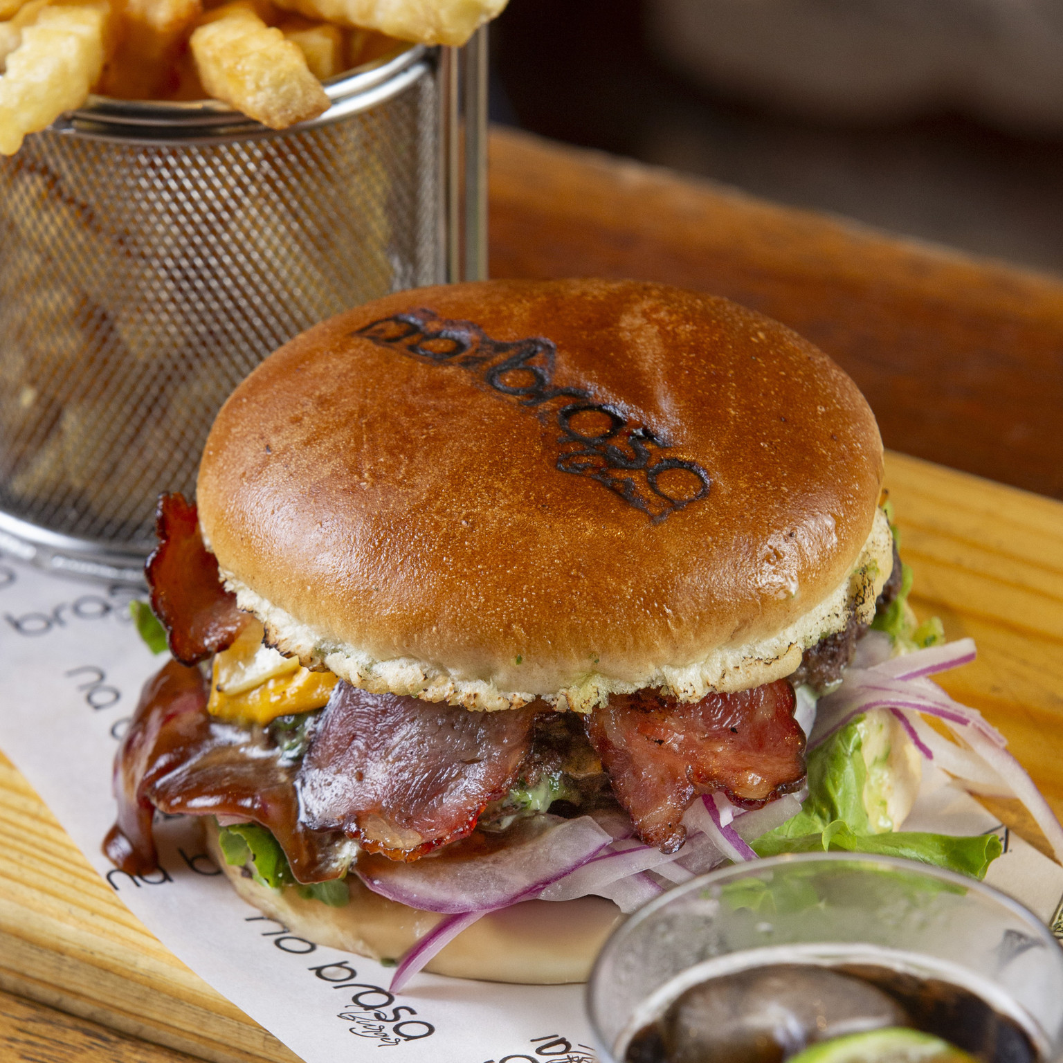 Pigoroso Bacon + Fritas 