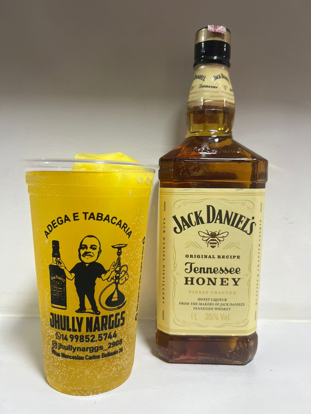 COPO DE WHISKY JACK DANIEL'S MEL 700ML