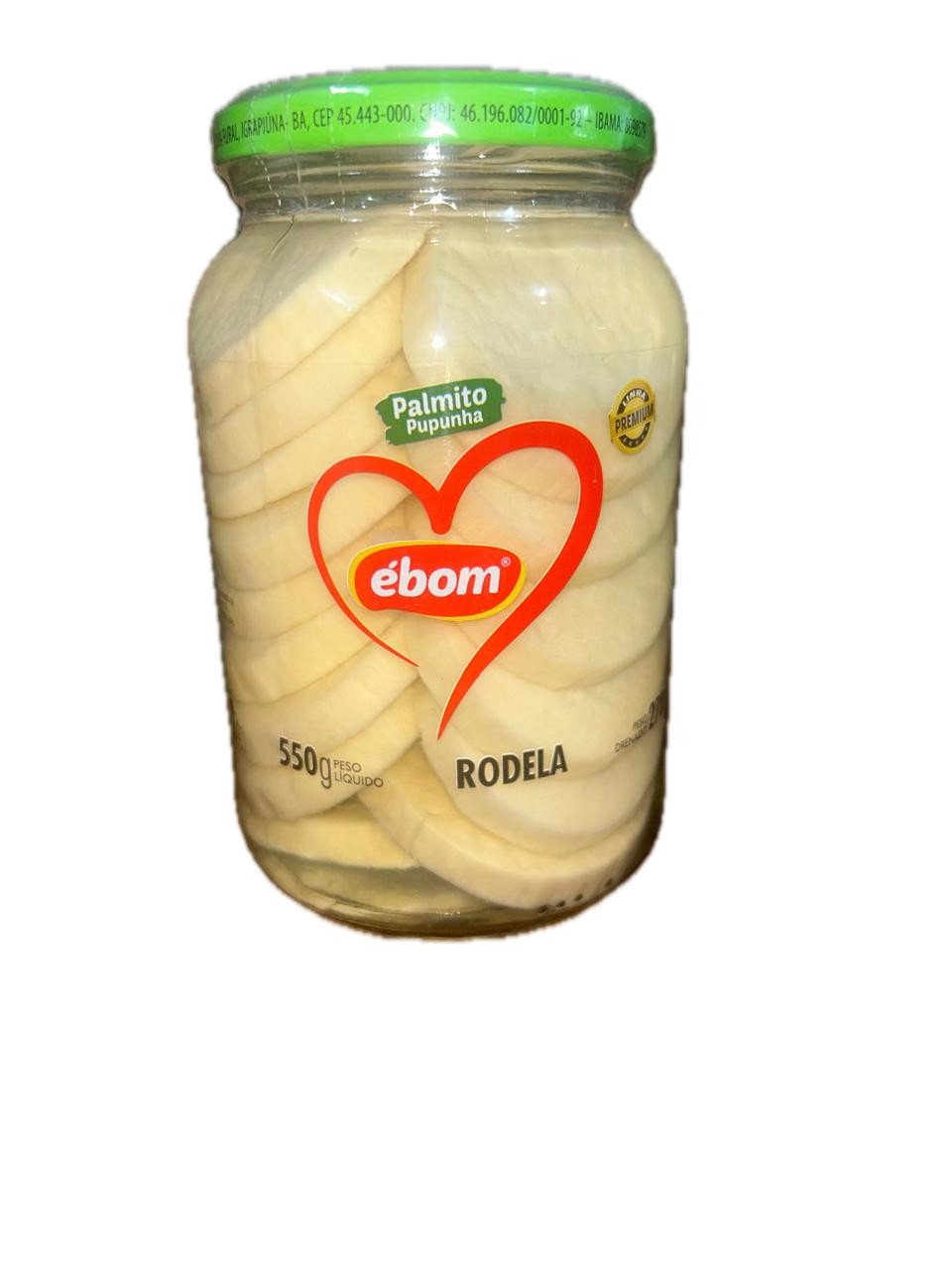 PALMITO PUPUNHA RODELA EBOM 270G