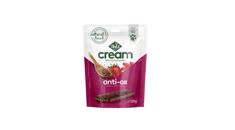 Bifinhos Rechados Nats Cream Anti-Ox para Cães. 120g