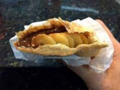 Pastel Chocolate com banana
