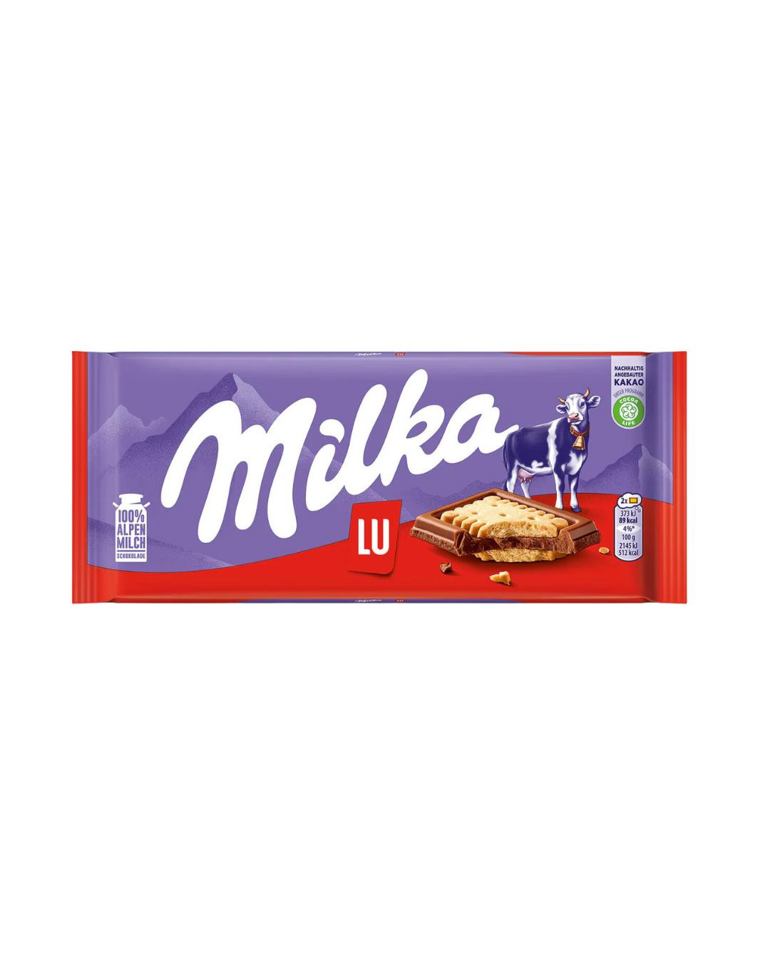 BARRAO MILKA 87G LU BISCUIT