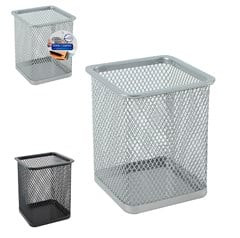 PORTA CANETA INOX QUADRADO