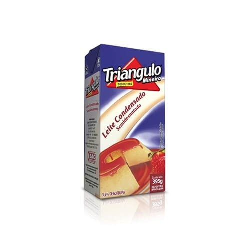 Leite Condensado Semi Desnatado Triangulo 395g