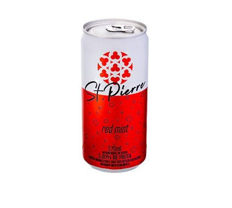 ST. PIERRE RED MINT 270ML- LATA