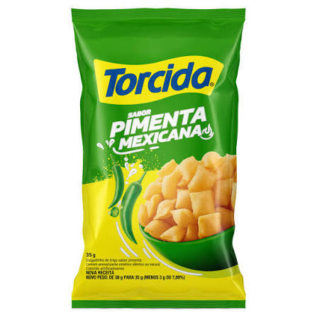 SALGADINHO TORCIDA SABOR PIMENTA 35G