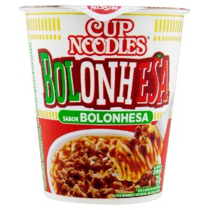 CUP NOODLES NISSIN SABOR BOLONHESA 69G